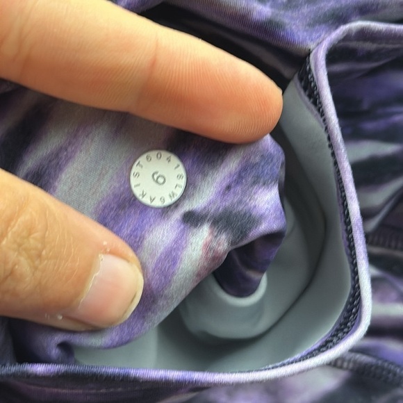 Lululemon Fast & Free Crop II *Nulux 19" New Horizon Multi - Picture 5 of 5